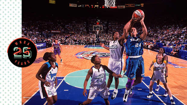 The first WNBA All-Star Game, in 1999